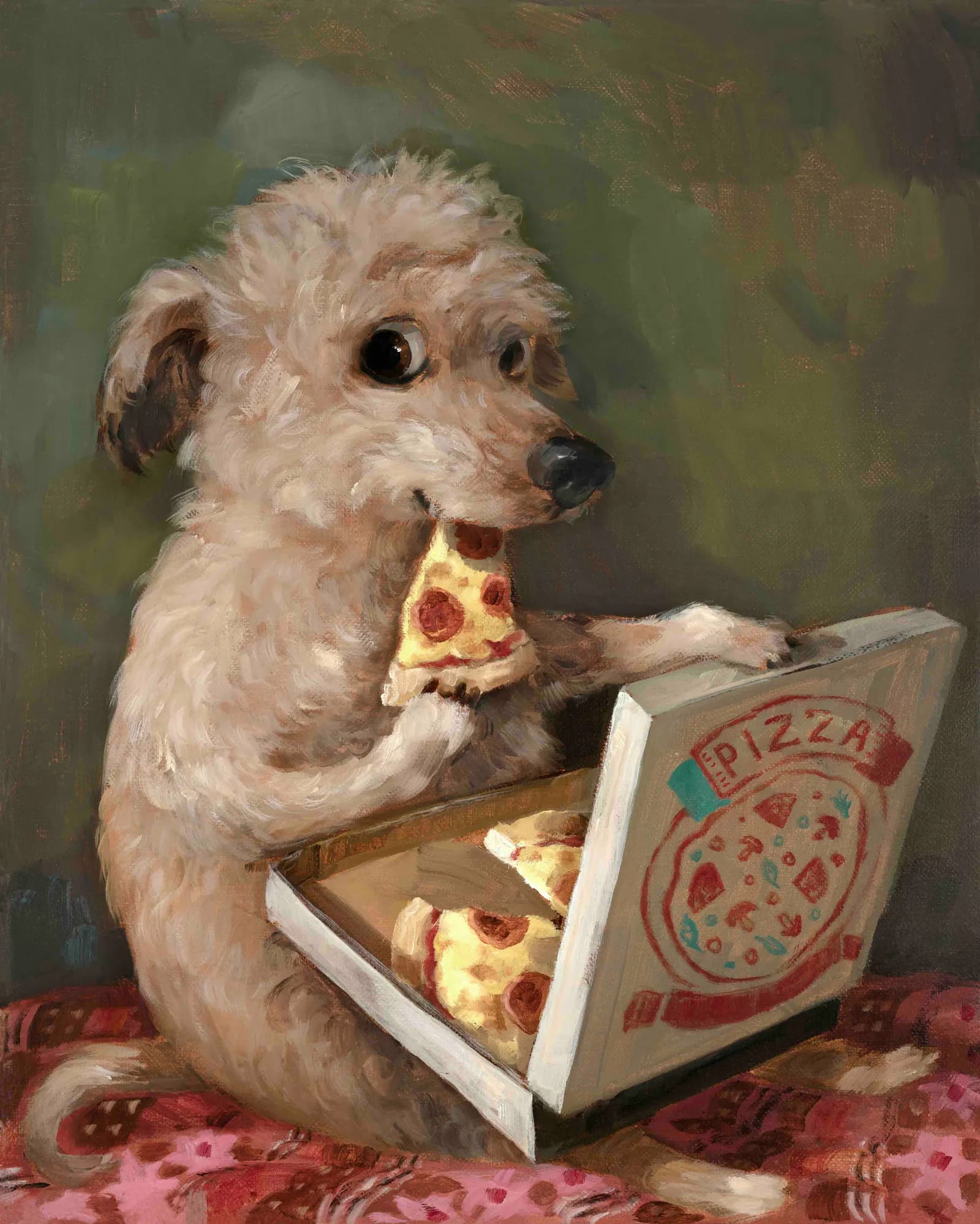 British artist Alison Friend on painting dogs, humanising our pets and finding humour, tenderness and character in every portrait.